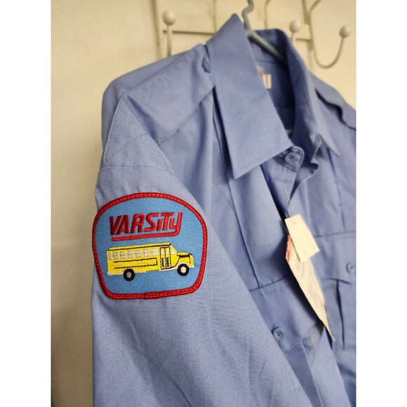 ELBECO Checkpointe U6613 Men's Short Sleeve Uniform Shirt Varsity Bus 17-17 1/2 - Picture 2 of 13